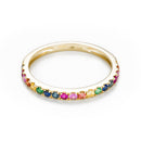 Bague "Colorful Love" - Or Jaune 375/1000