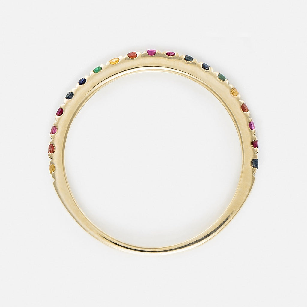 Bague "Colorful Love" E0,04/2 R0,08/3 S0,13/5 Os0,06/3 Ps0,08/3 Ys0,07/2