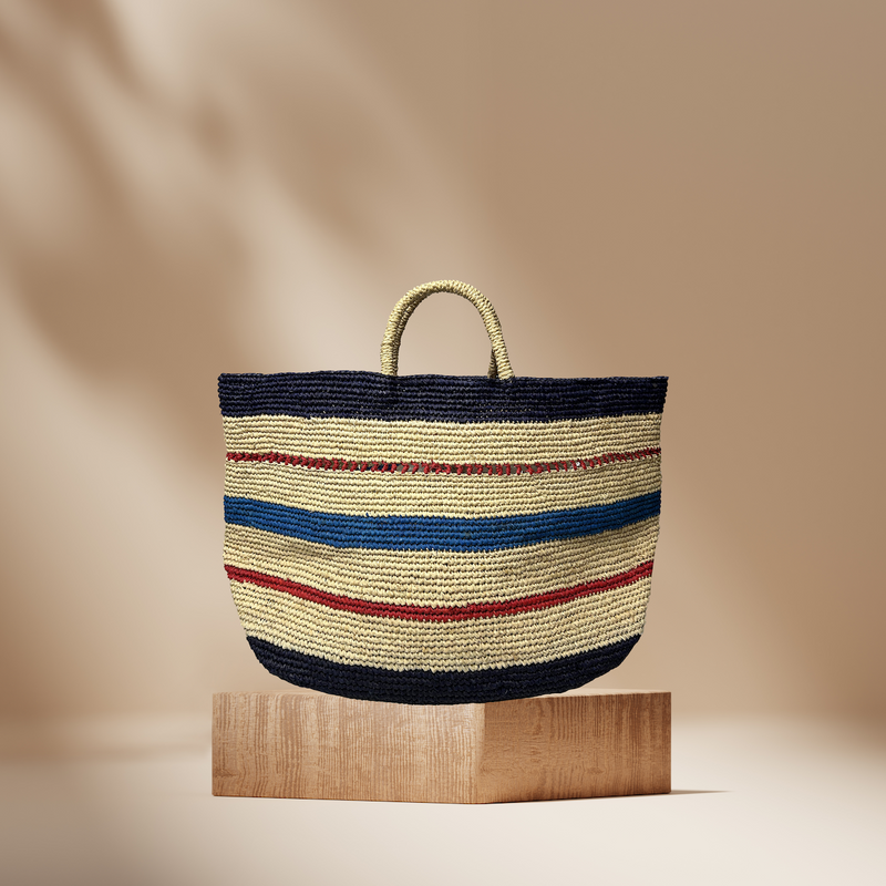 Boala bag - Beige & Blue & Red & Purple