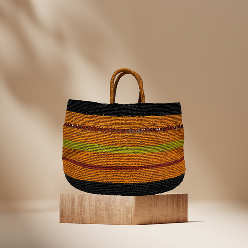 Boala bag - Orange & Black & Red & Green