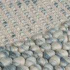 Tappeto in lana e poliestere Bobble