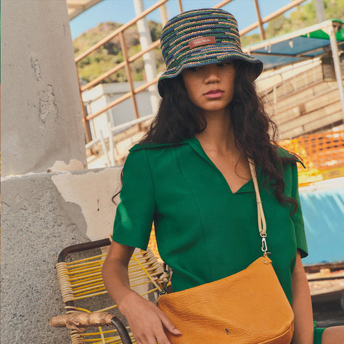 Pacific Raffia Bucket Hat
