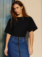 Black Gleam Bodysuit | Ready-to-wear | Noo