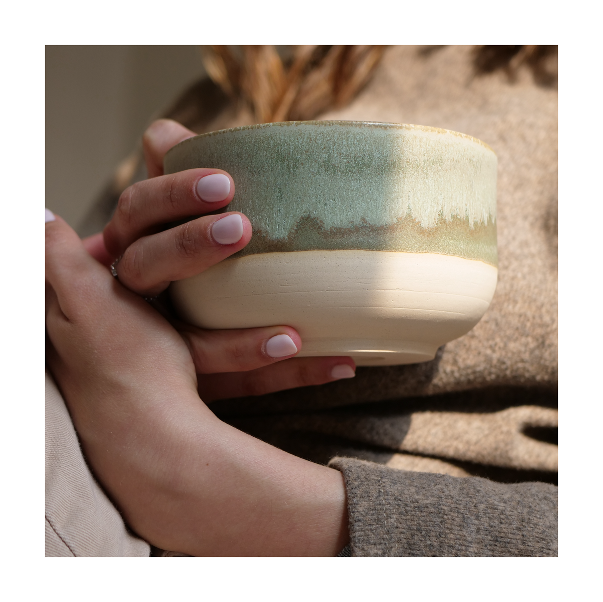Bol À Matcha En Grès - Chawan Vert