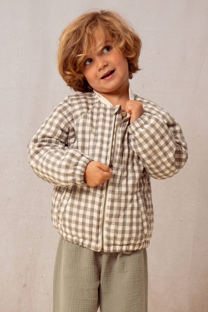 Bomber Léon Vichy Vert De Gris