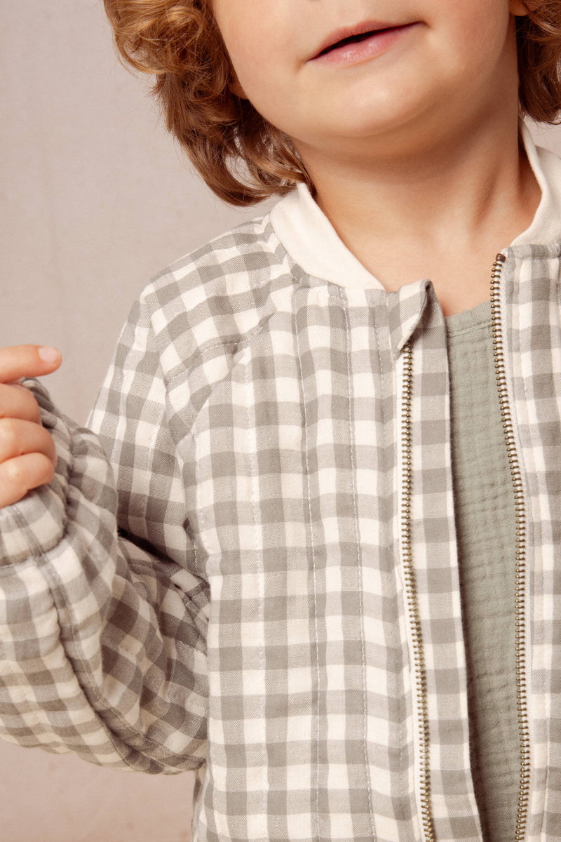 Bomber Léon Vichy Vert De Gris