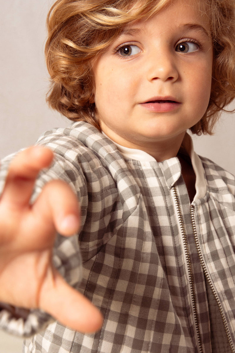 Bomber Léon Vichy Vert De Gris