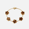 Pulsera Bonheur Marrón
