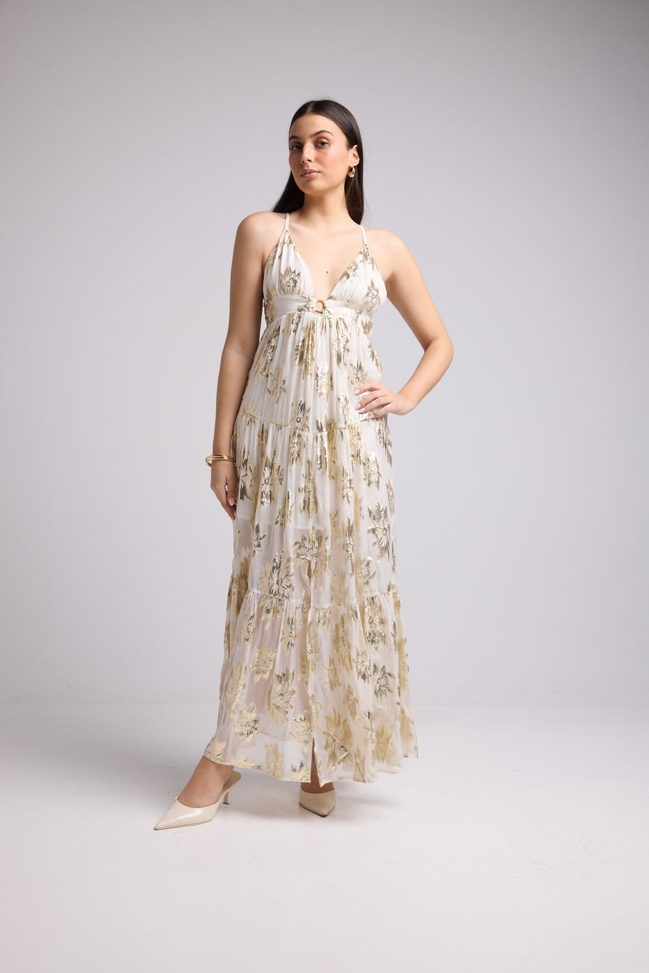 Vestido Largo - Bonita - Blanco