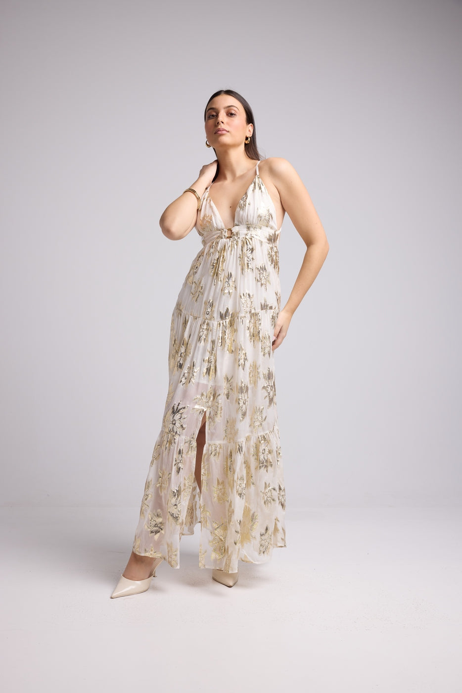 Vestido Largo - Bonita - Blanco