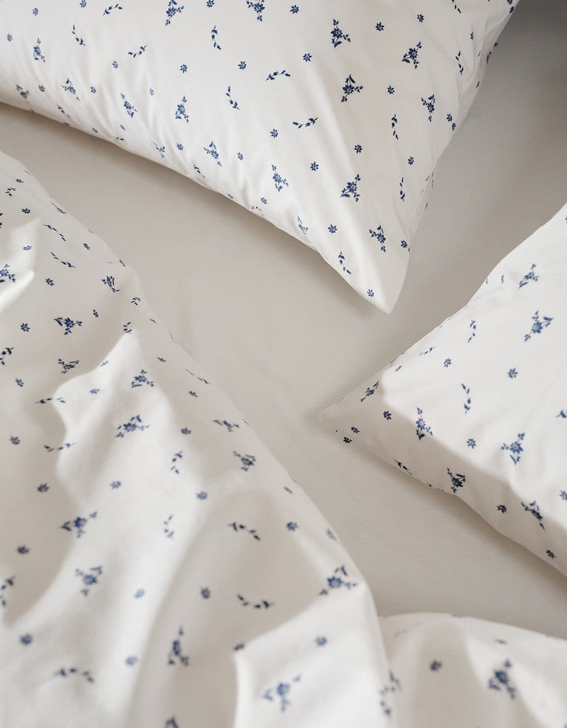 2 Taies D'Oreiller - 100% Percale De Coton 120 Fils - 12 Coloris