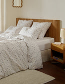 Housse De Couette - 100% Percale De Coton 120 Fils - 6 Coloris