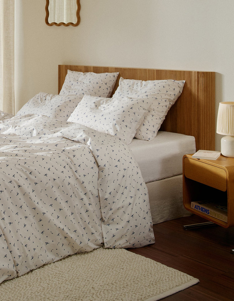 Housse De Couette - 100% Percale De Coton 120 Fils - 6 Coloris