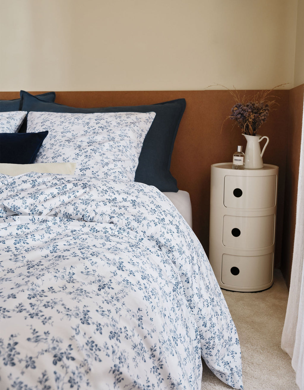 Drap Housse - Percale De Coton - Blanc Cassé