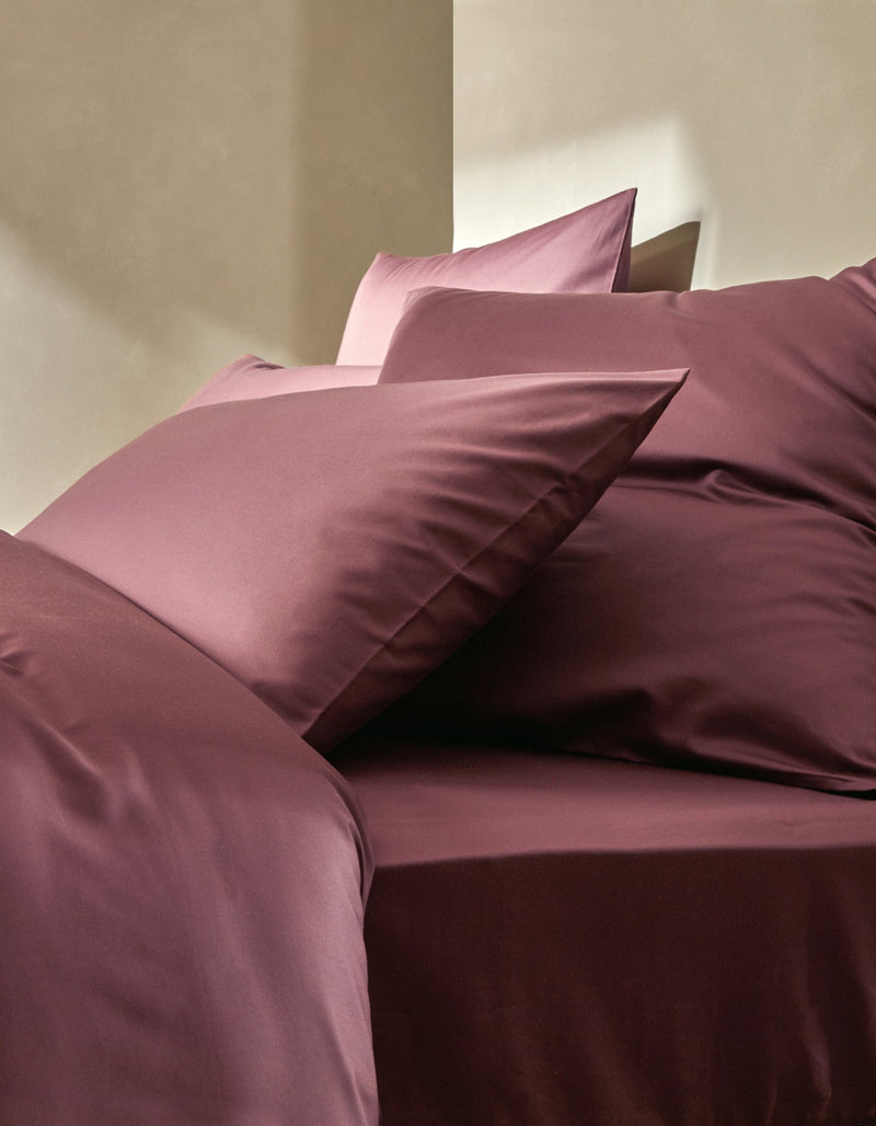 Housse De Couette - Satin De Coton 200 Fils - 4 Coloris