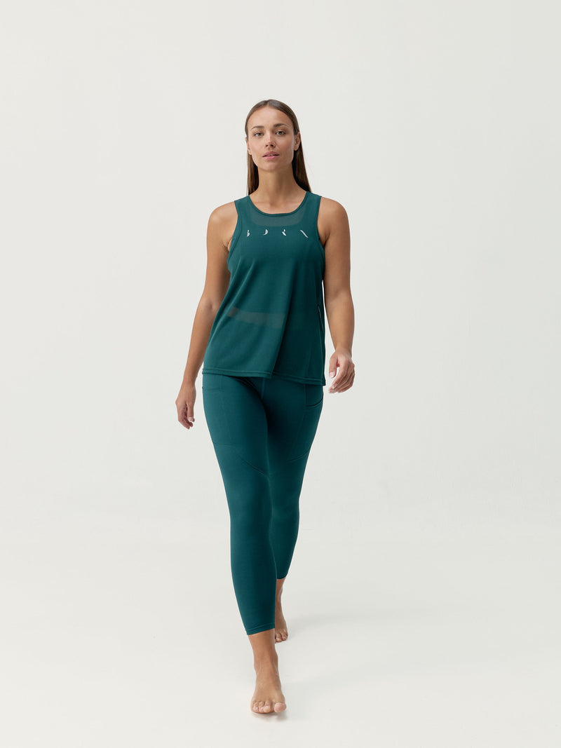 T-Shirt Bora Vert Foncé - Femme