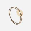 Bracelet Bordée - Or Noir Pailleté