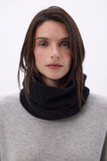 Cuello de trenzas Boreal - Negro - Unisex