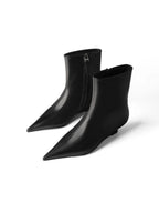 Born To Be Wild Ankle Boots - Black