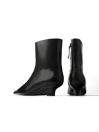 Born To Be Wild Ankle Boots - Black