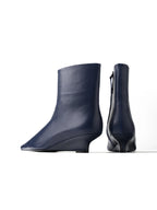 Born To Be Wild Ankle Boots - Navy Blue