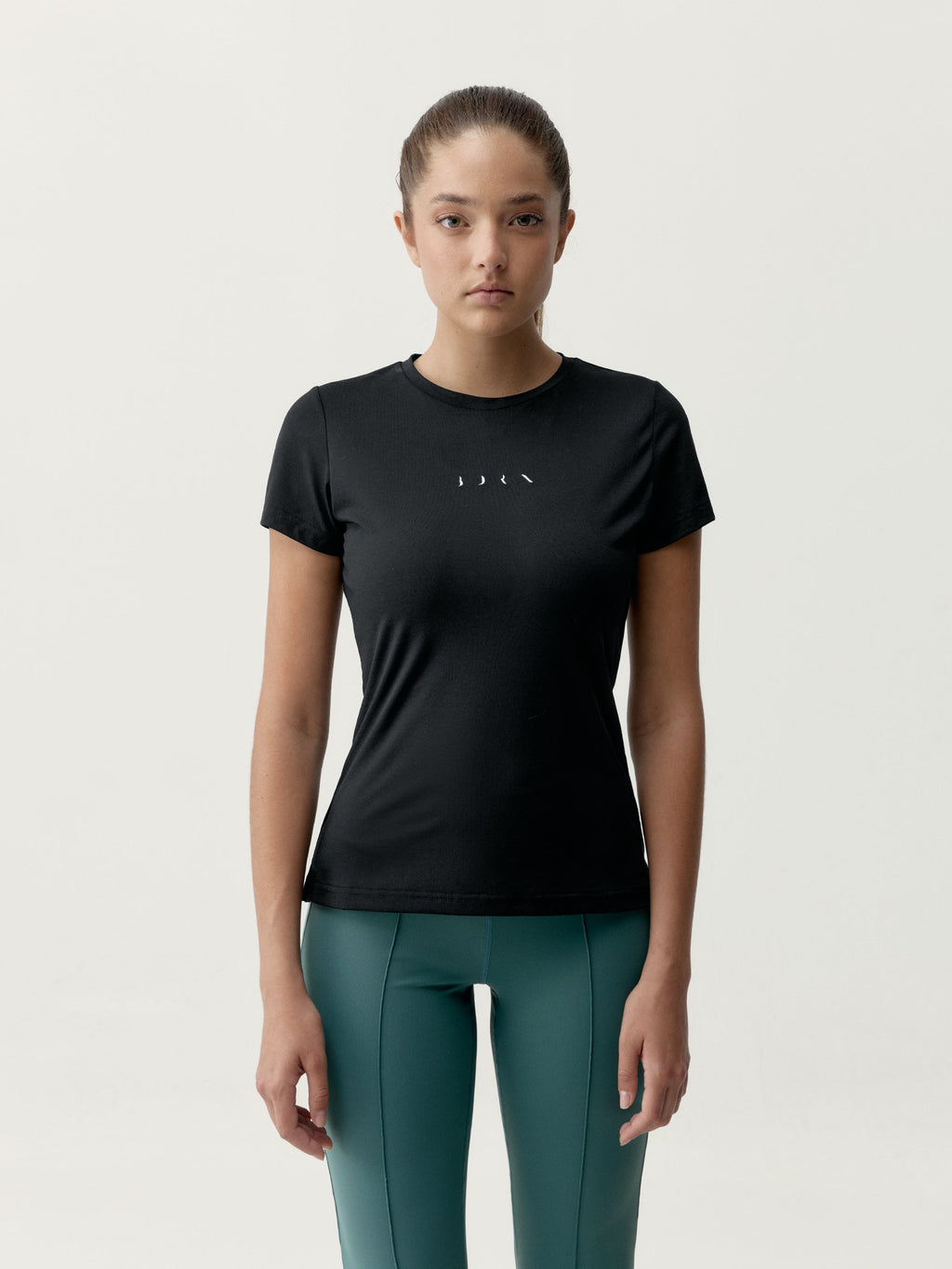 T-Shirt born4me - Noir - Femme