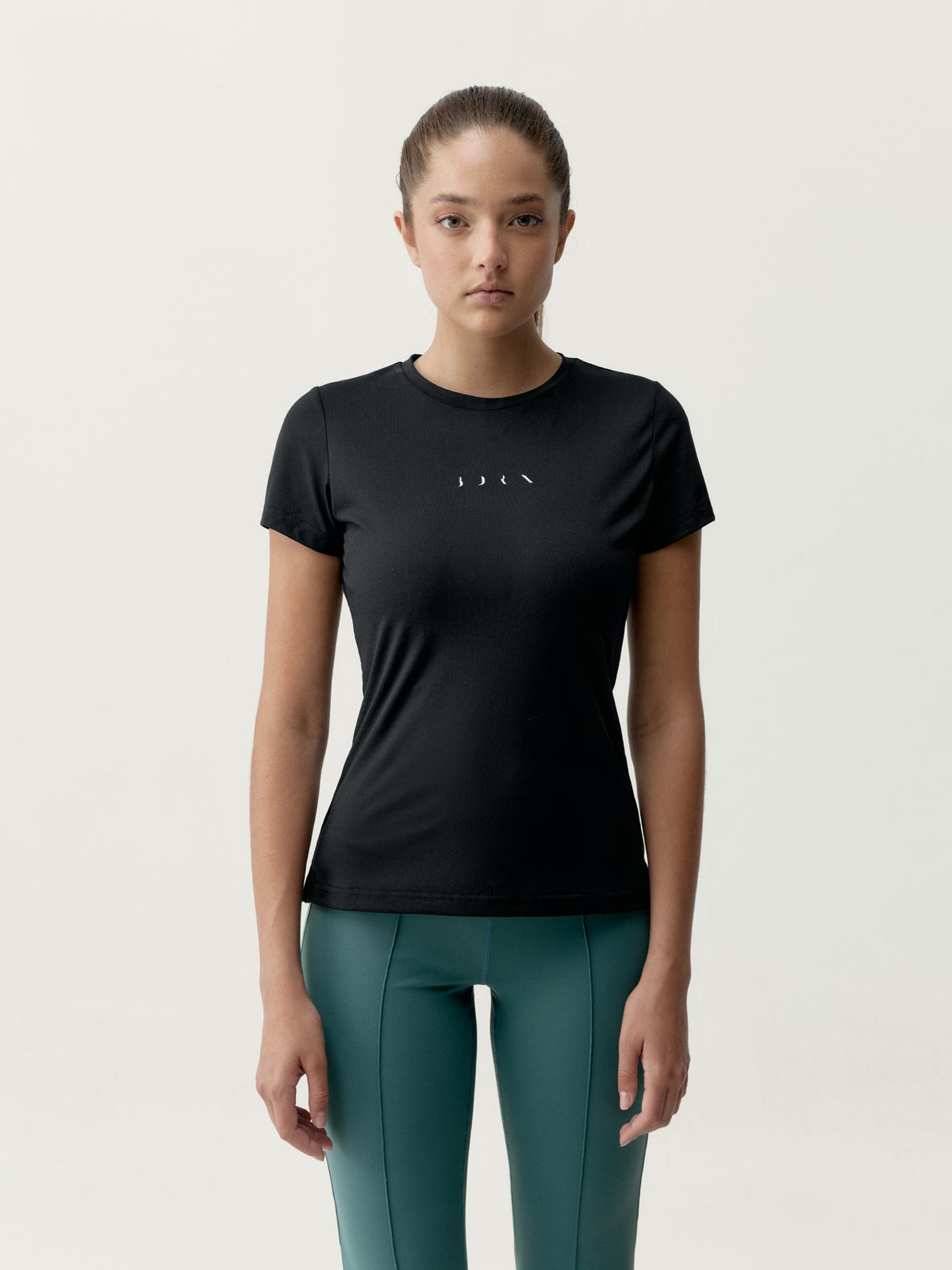 T-Shirt born4me - Noir - Femme