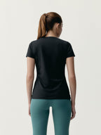 T-Shirt born4me - Noir - Femme