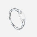 Bracelet Bosse - Bleu Marine Rayé Beige