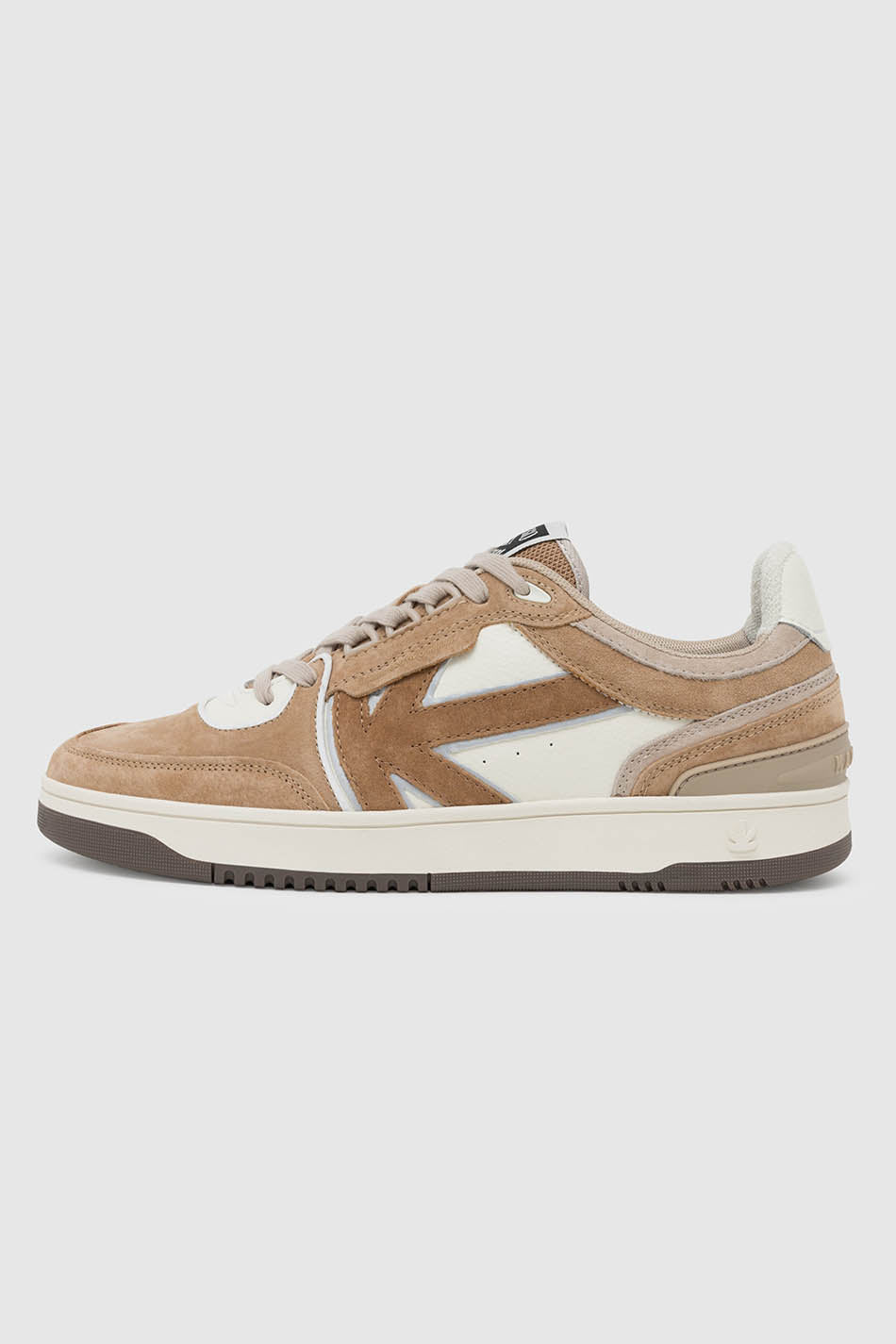 Boston Pipping Suede Sneakers - Wood