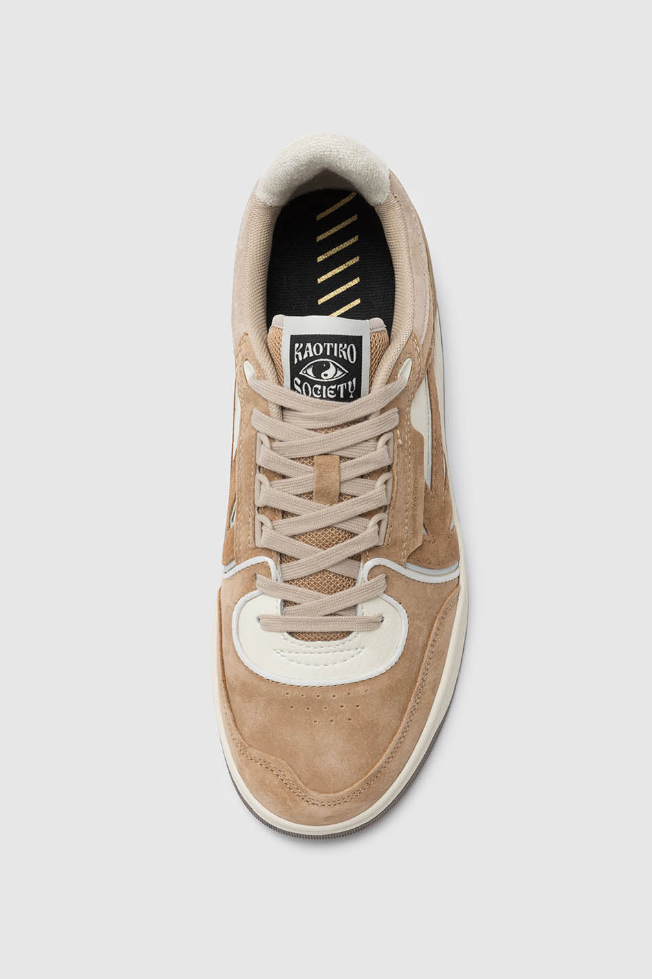 Boston Pipping Suede Sneakers - Wood