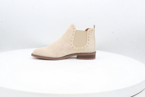 Botines Eulalie - Piel de ante - Beige