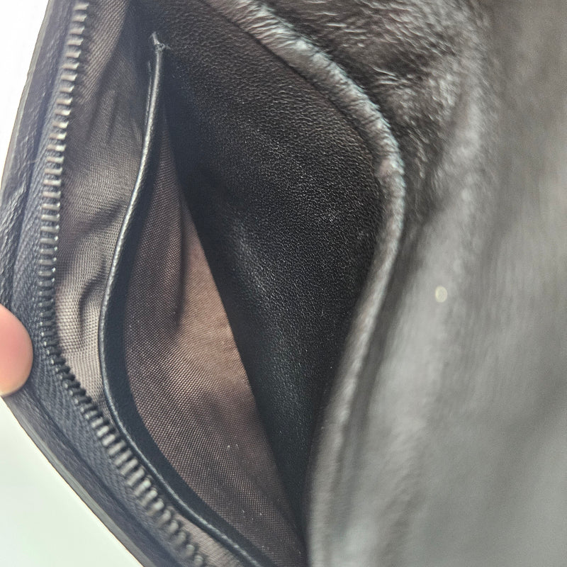 Bottega Veneta Mini Bag Intrecciato Nappa Black