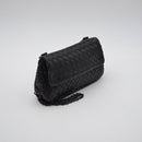Bottega Veneta Mini Bag Intrecciato Nappa Black