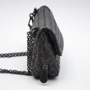 Bottega Veneta Mini Bag Intrecciato Nappa Black