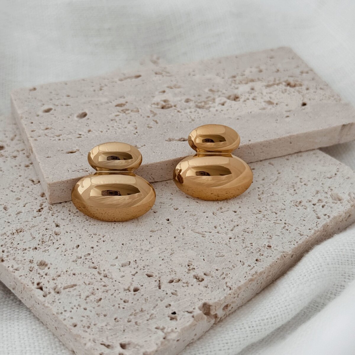 Boucles D'Oreilles Célya - Doré