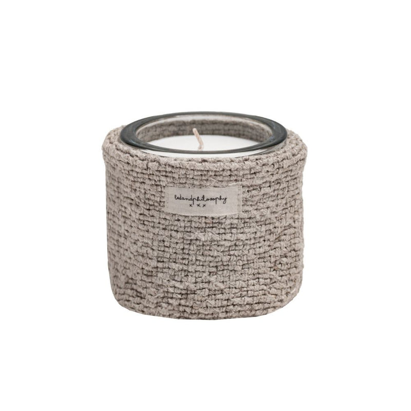 Bougie Parfumée Durée ≃ 40H Revêtement En Lin