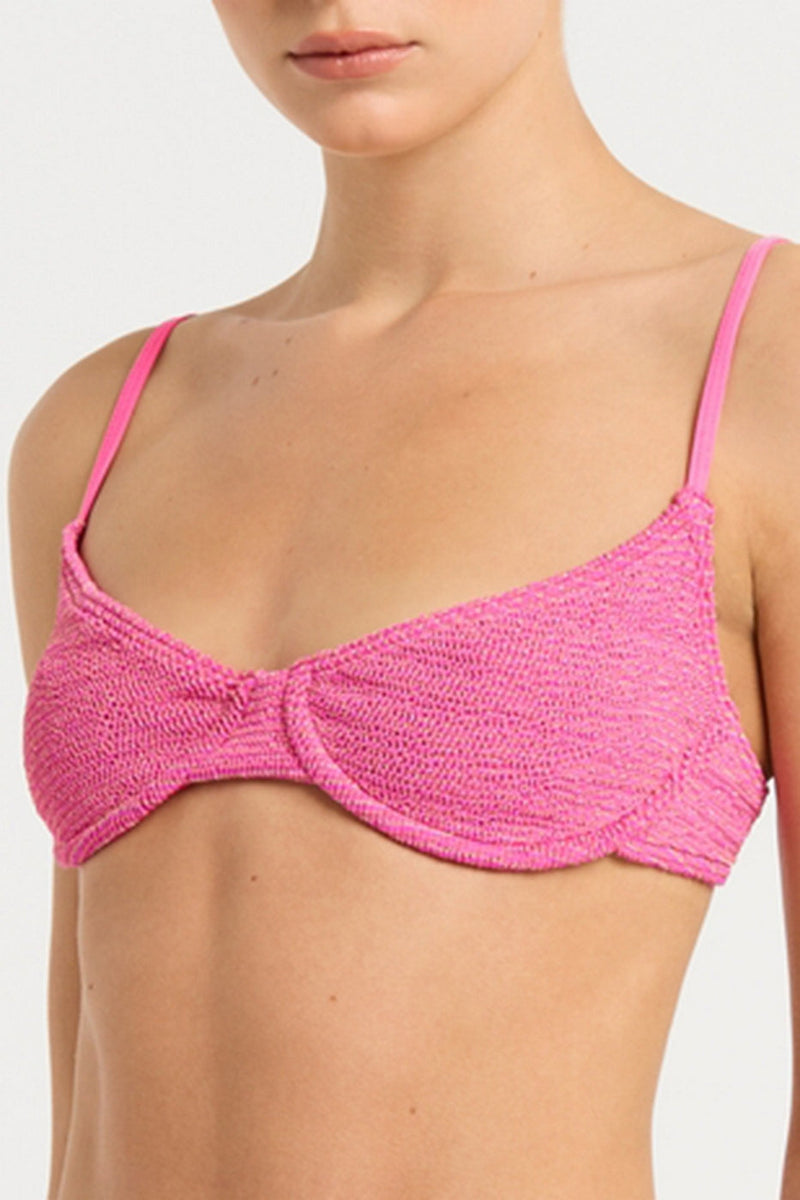 Maillot Balconnet Gracie - Kiana, Yaz - Wildberry Lurex