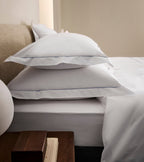 Set De 2 Taies D'Oreillers - 100% Percale De Coton Bourdon - 11 Coloris
