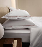 Set De 2 Taies D'Oreillers - 100% Percale De Coton Bourdon - 11 Coloris