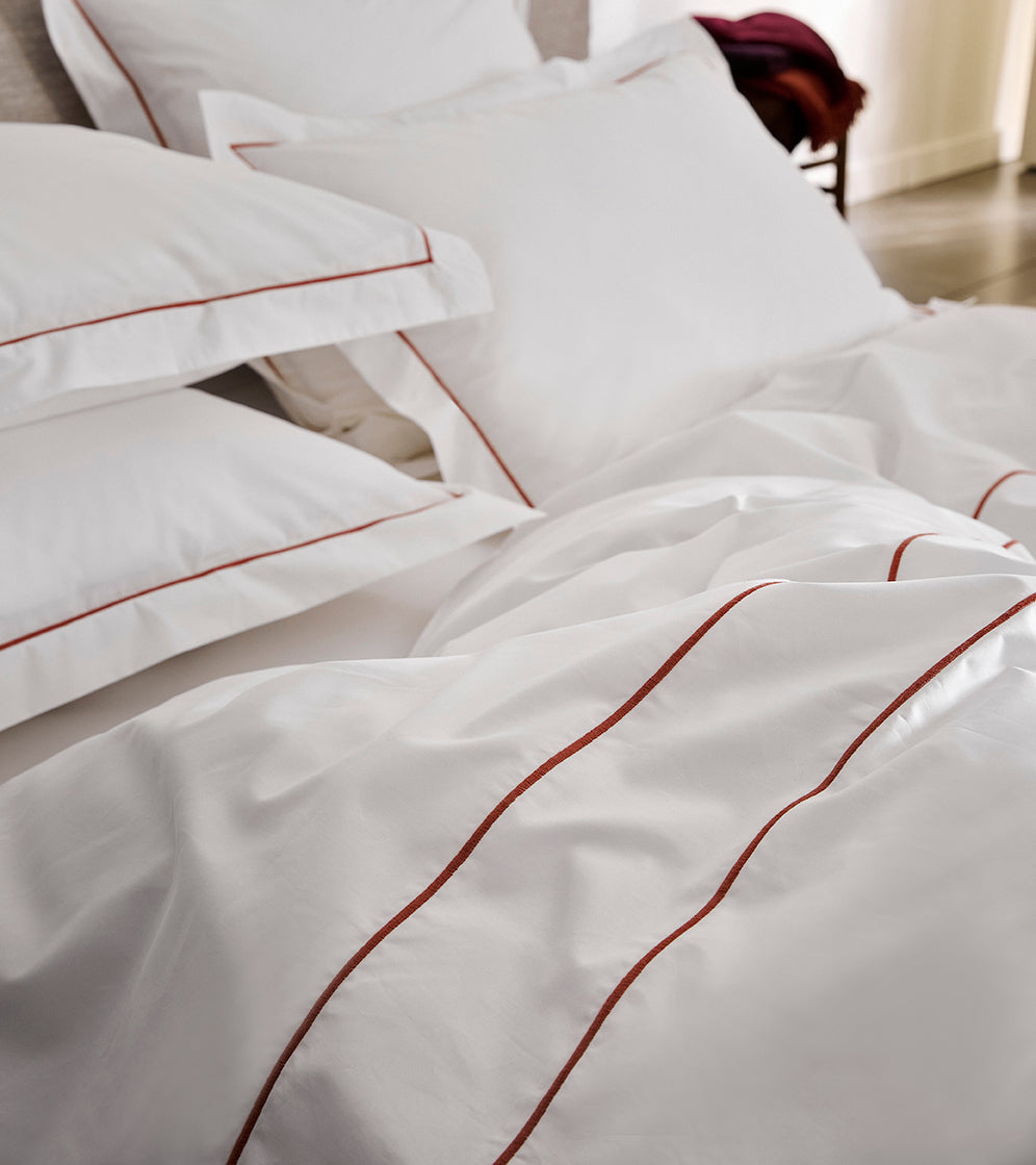Duvet Cover - 100% Cotton Percale Bourdon - 11 Colours