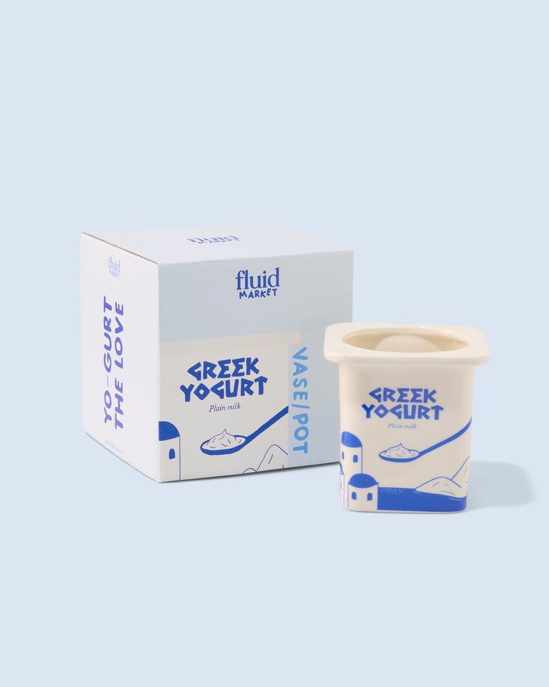 Vase/ Pot Yogurt Greek