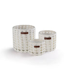 Macrame Candle - Fig - Beige