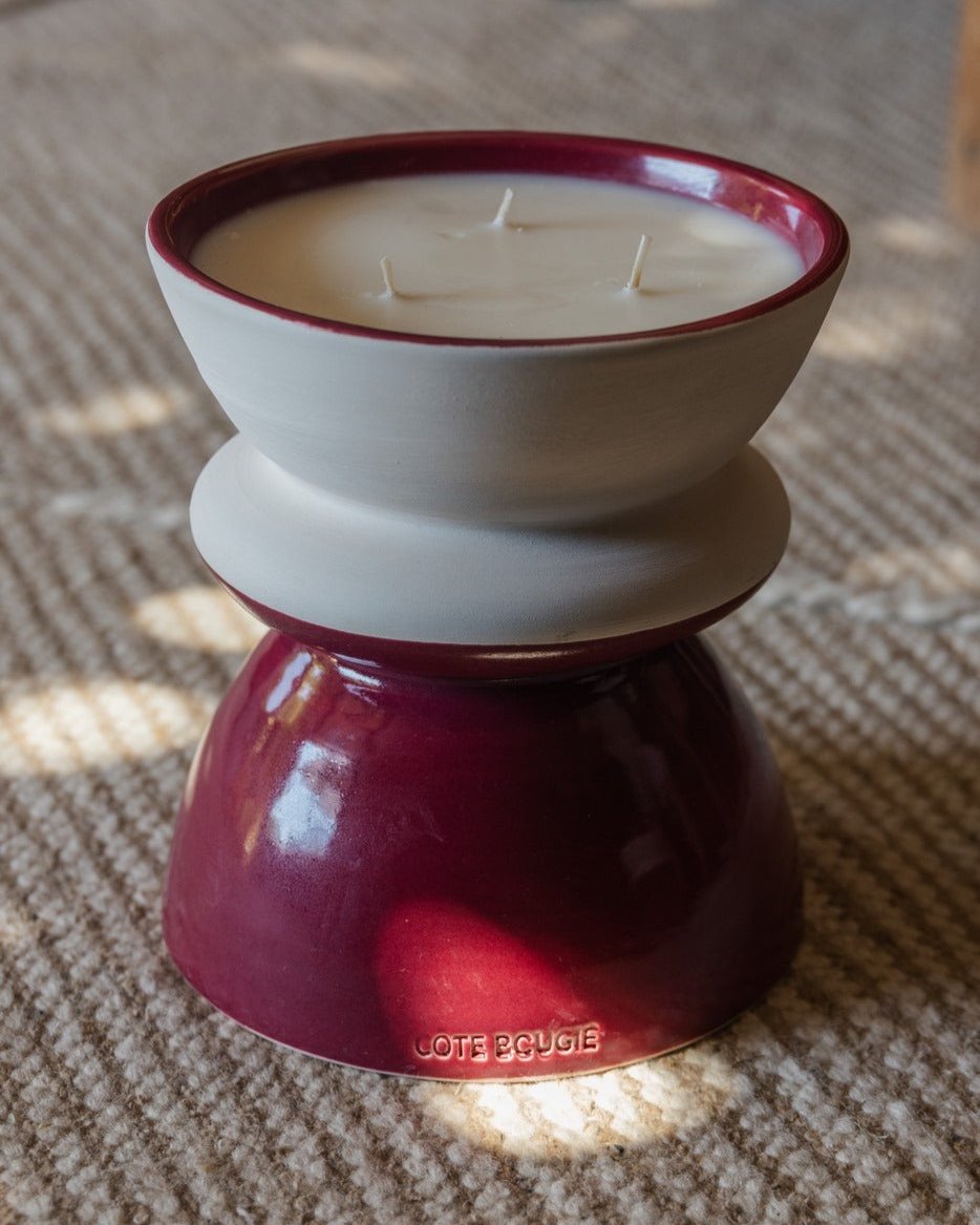 Tamtam Candle - Amber - Bordeaux