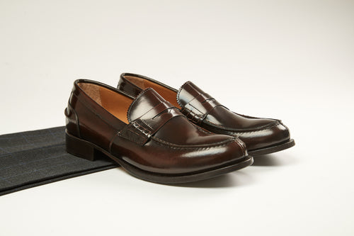 Mocassins Penny - Marron - Homme