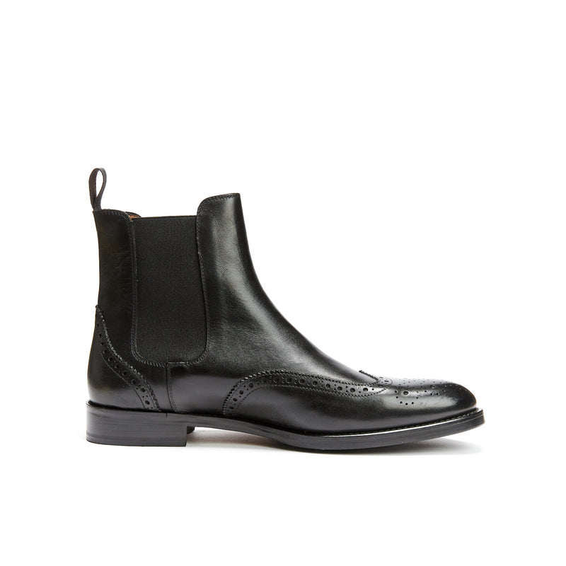 Bottines Chelsea À Bout D'Aile - Noir - Homme