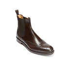 Boots Chelsea À Bout Fleuri - Marron Foncé - Homme