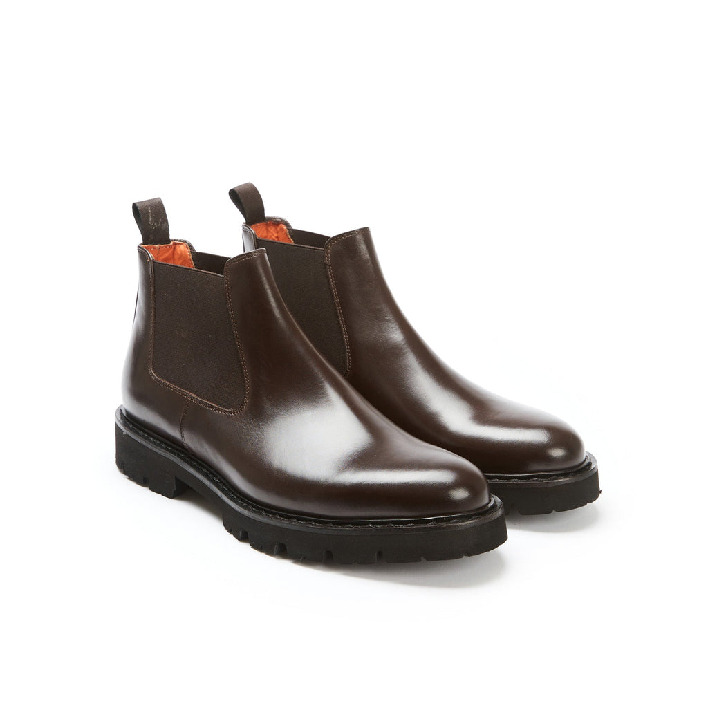 Botines Chelsea - Marrón Oscuro - Hombre