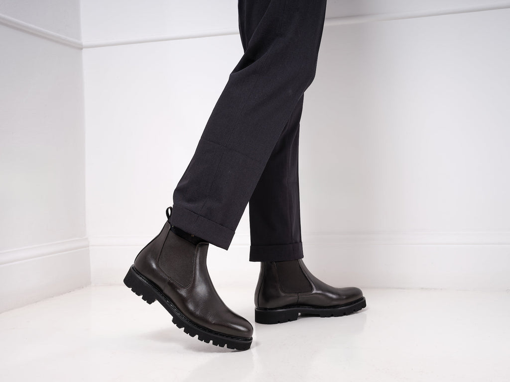 Botines Chelsea - Marrón Oscuro - Hombre