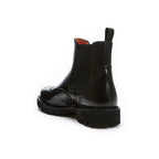 Botines Chelsea Brogue - Negro - Hombre